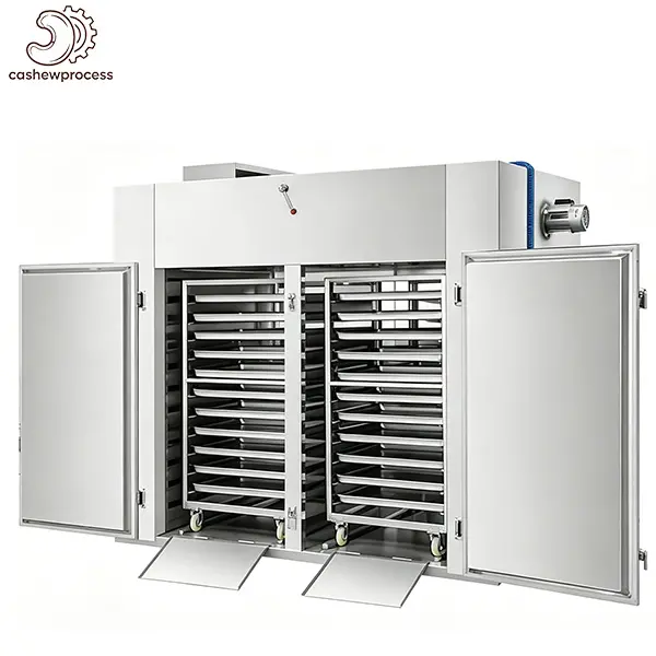 Cashew Kernel Dryer — 300kg/Batch Hot Air Machine for Even Drying cashew processing machine