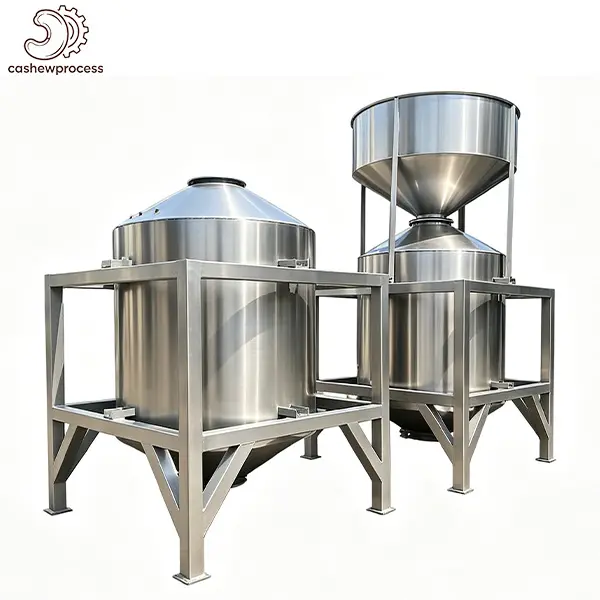 Cashew Steaming Boiler — 1000kg/Batch, Continuous Shell Softening
